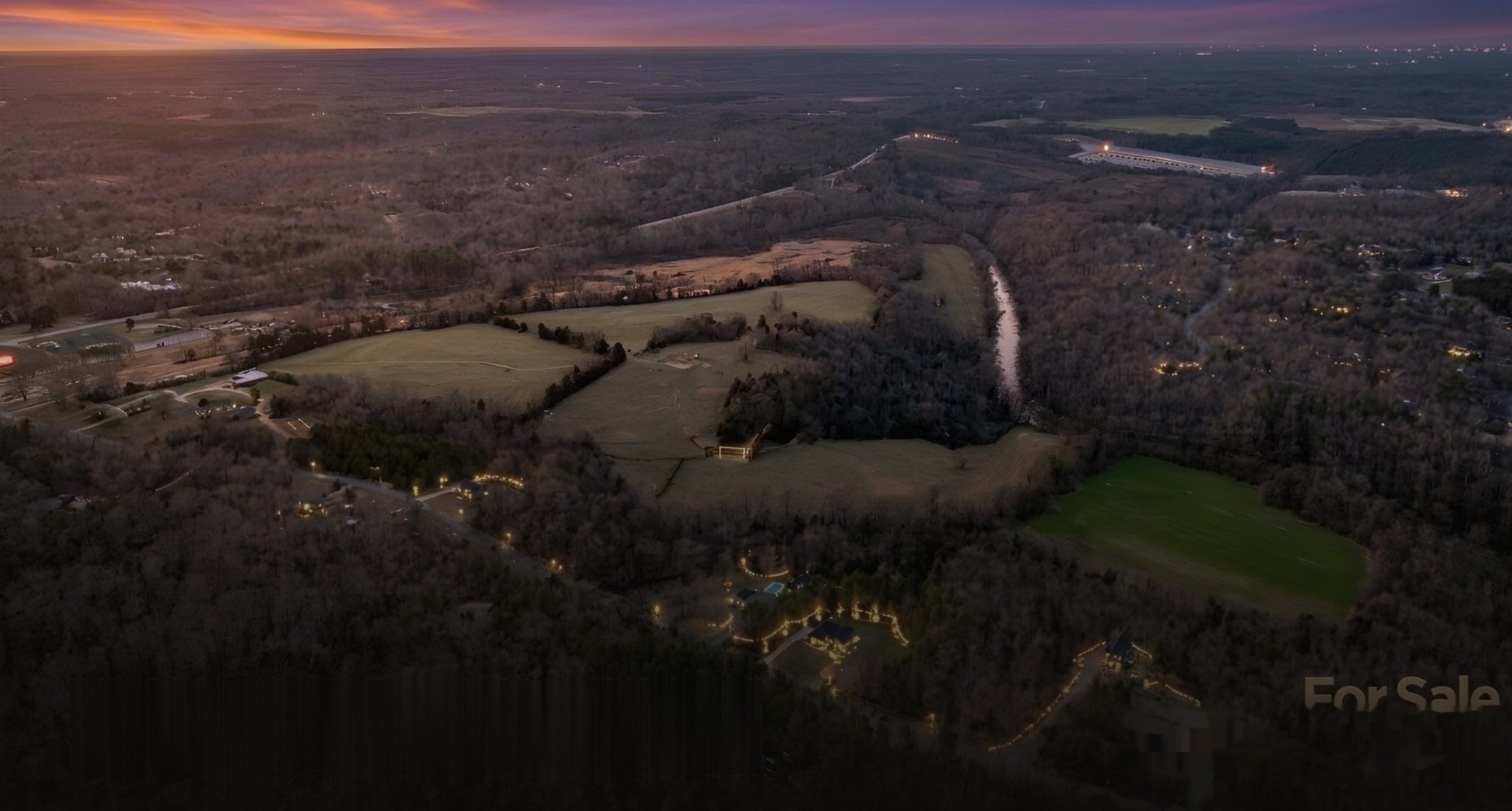 River corridor aerial